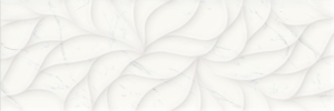Фаянсова плочка за баня Calacatta Marmi Matte Floral Decofon 30x90