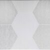 Decor Happy Hexagon Blanco 20x50