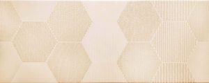 Decor Happy Hexagon Crema 20x50