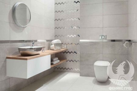 Tempre Grey 30.8x60.8 серия плочки за баня