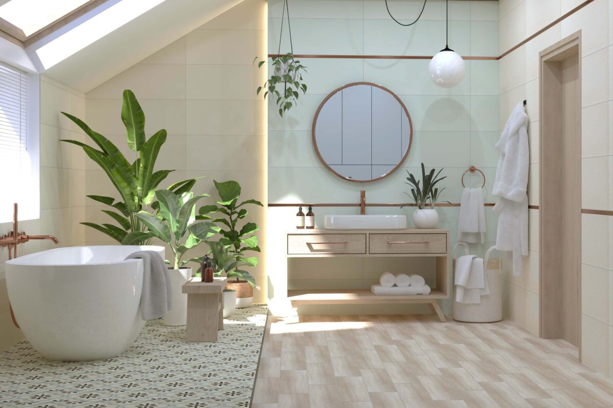 Irida Cream 30x90 серия плочки за баня - Image 1