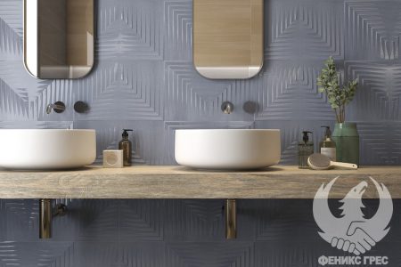 Capitol Azul 30x90 серия плочки за баня