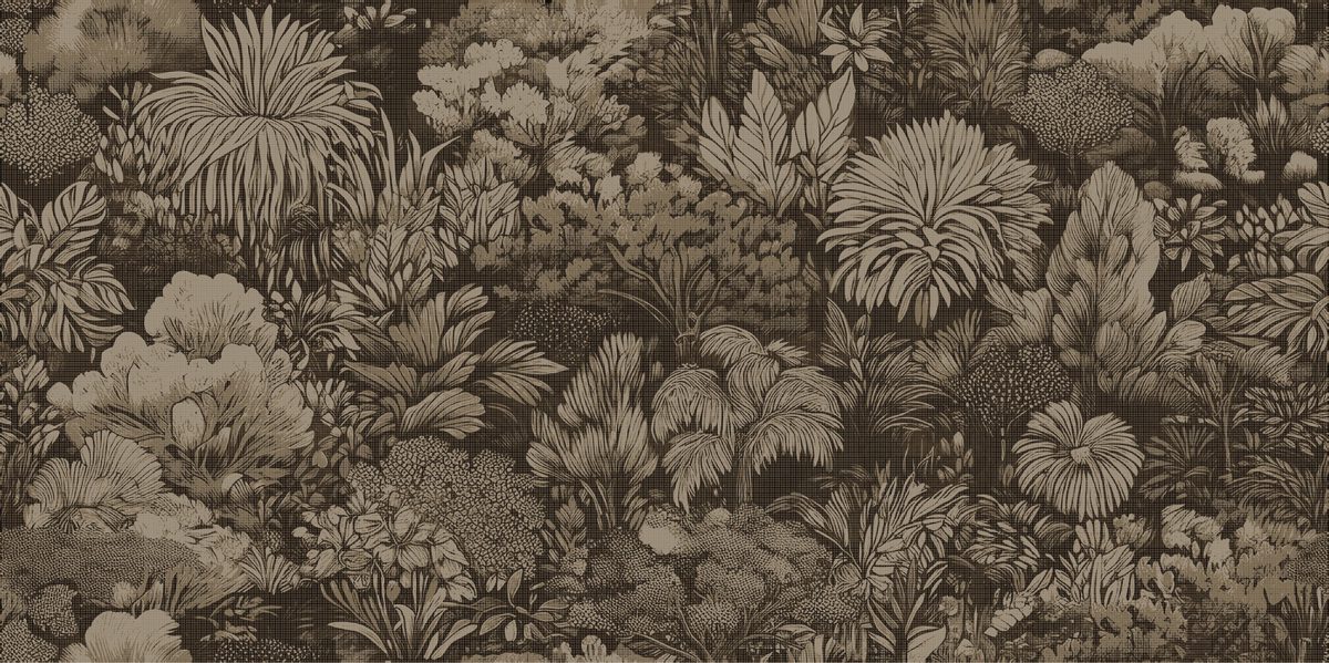 Гранитогрес Decor Amazonia Dark Leaves 59.8x119.8 - Image 1
