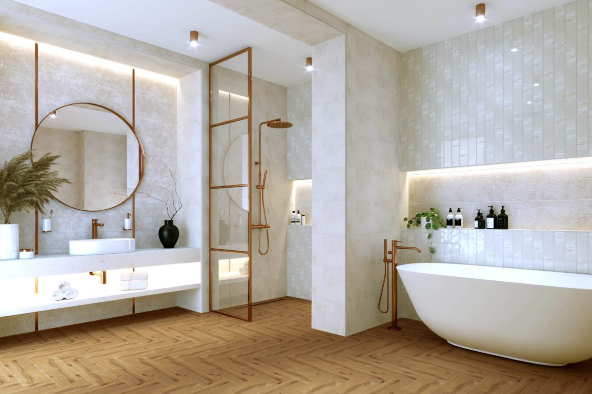 Amira Bone 30x90 серия плочки за баня - Image 1