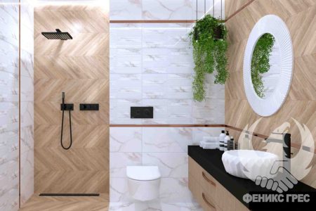 Aneu 30x60 серия плочки за баня