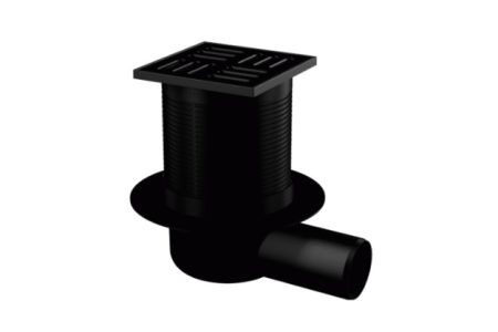 Точков подов сифон APV31 черен мат