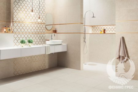 Bellante Beige 29.8x59.8 серия плочки за баня
