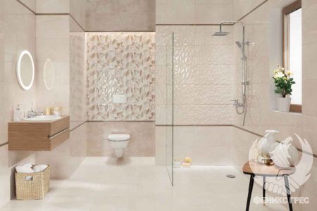 Tempre Beige 30.8x60.8 серия плочки за баня