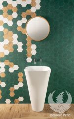 Burano Green 30.8x60.8 серия плочки за баня - Image 2