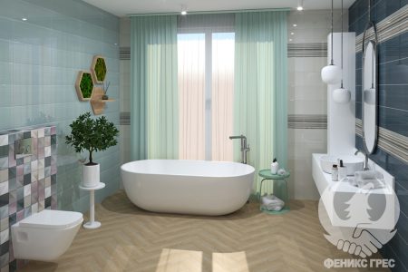 Avenue 20x60 серия плочки за баня