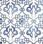 Дизайнерски плочки Stucco Azul DECORADO 20x20 - Image 4