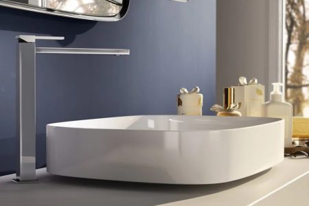 Висок смесител за мивка Color Cube 8548/85CO