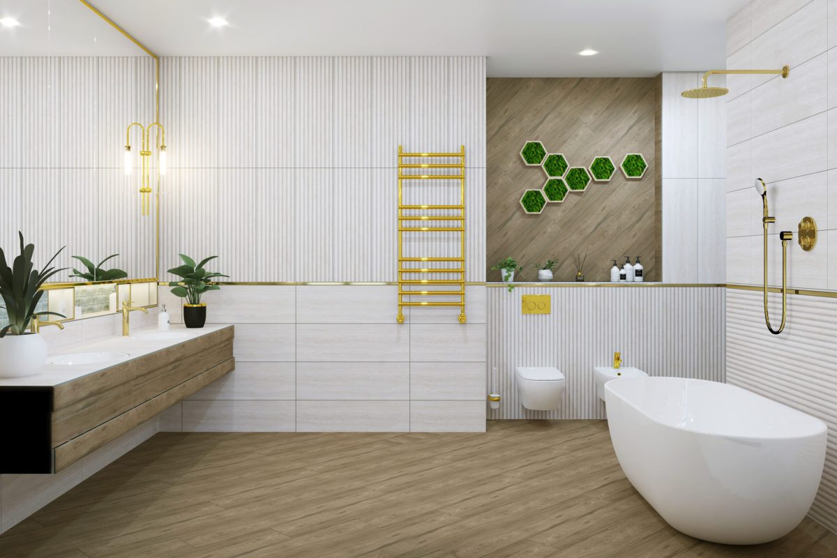 Borgo Beige 30x90 серия плочки за баня - Image 1