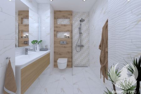 Classic Carrara Gold 30x60 серия плочки за баня