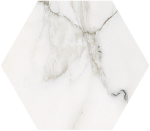 Гранитогрес Calacatta Majestic Hex 20x24 - Image 4