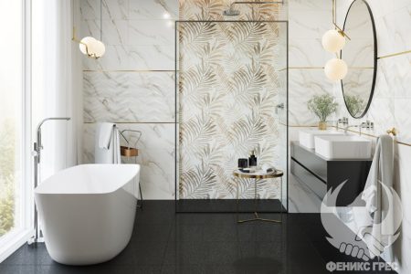 Calacatta Oro 30x60 серия плочки за баня