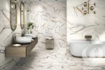 Calacatta Gold 40x120 серия плочки за баня