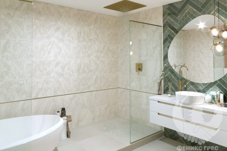 Camile Beige 33x90 серия плочки за баня