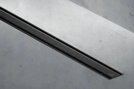 Линеен подов сифон Slim Line Black Chudej