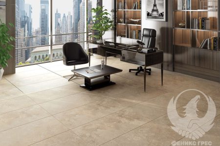 Crema Travertino гранитогрес