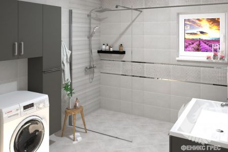 Dafne Perla 25x50 серия плочки за баня