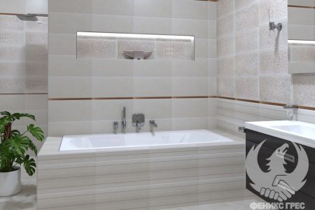 Dafne Marfil 25x50 серия плочки за баня