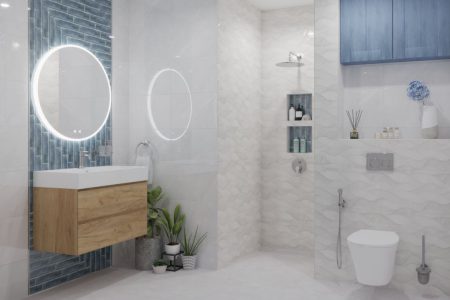 Dagma Blanco 33.3x55 серия плочки за баня