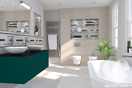 Demos Arena 25x70 серия плочки за баня