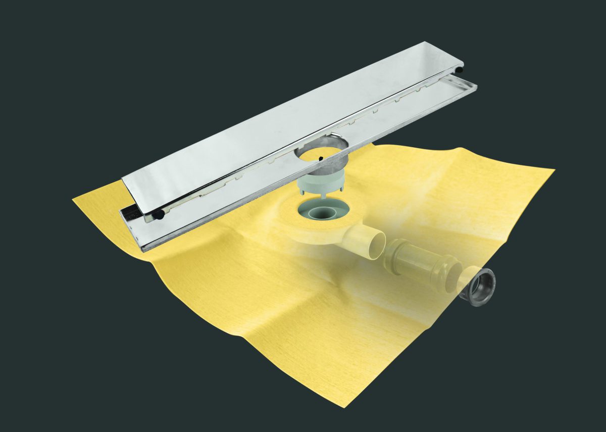 Линеен подов сифон Dry50 Lineal Flat 70 CHROME - Image 4