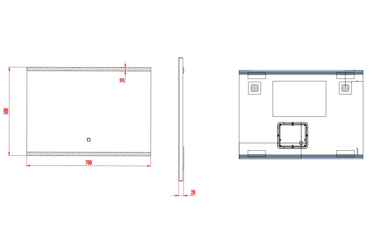 Огледало с лед осветление Melbourne - Image 6