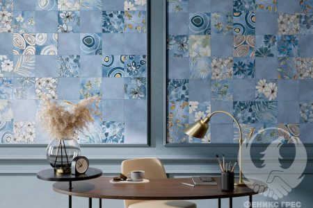 Emotion Blue 20x20 гранитогрес