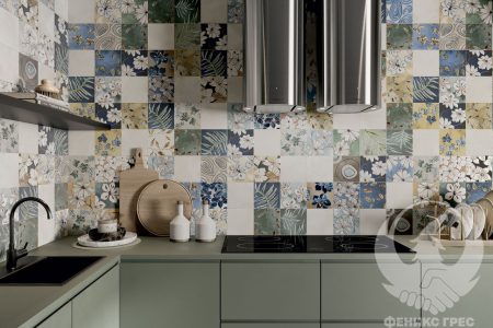 Emotion White 20x20 гранитогрес