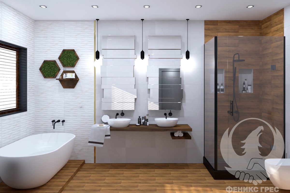 Essens Gold 31.6x60 серия плочки за баня - Image 1