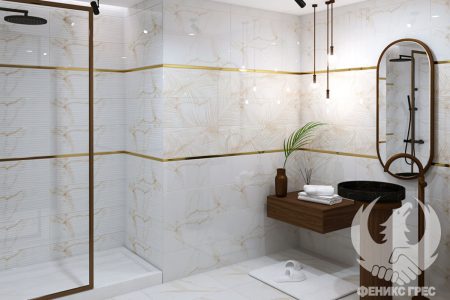 Essential Gold  25x70 серия плочки за баня