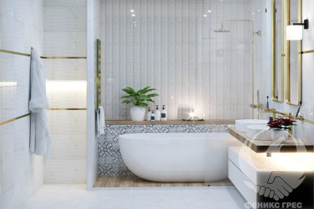 Essential Gold 33.3x55 серия плочки за баня