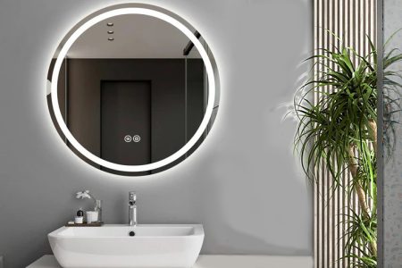 Кръгло огледало с лед осветление Fabio 60