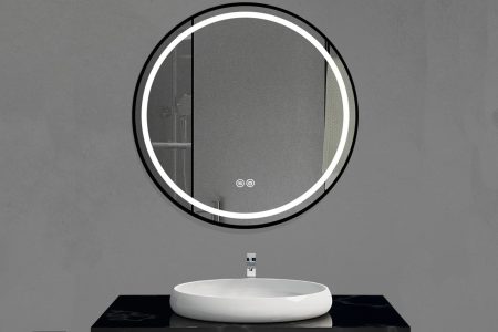 Кръгло огледало с лед осветление Matteo 60