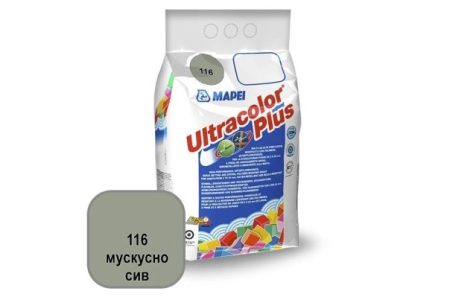 Фуга Ultracolor Plus 116 мускусно сиво 2кг