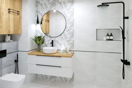 Garden Grey 30x60 серия плочки за баня