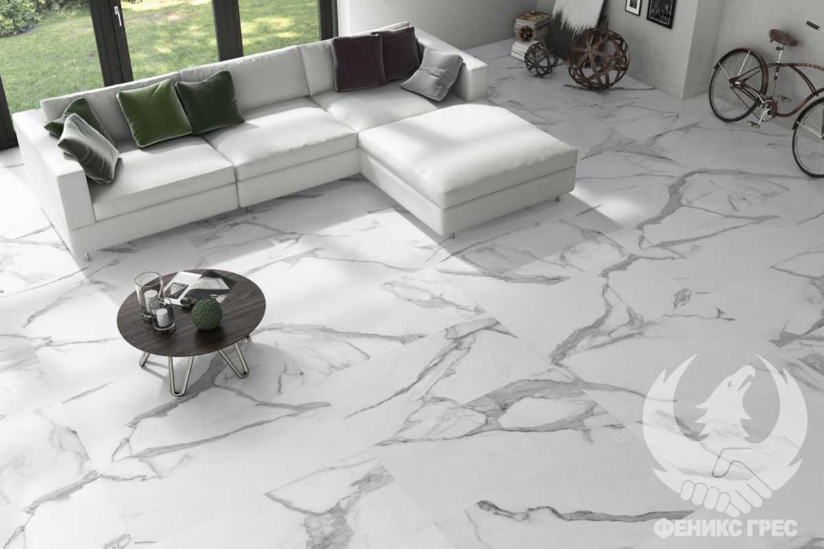 godina_amb03.jpg Godina White гранитогреси - Image 1