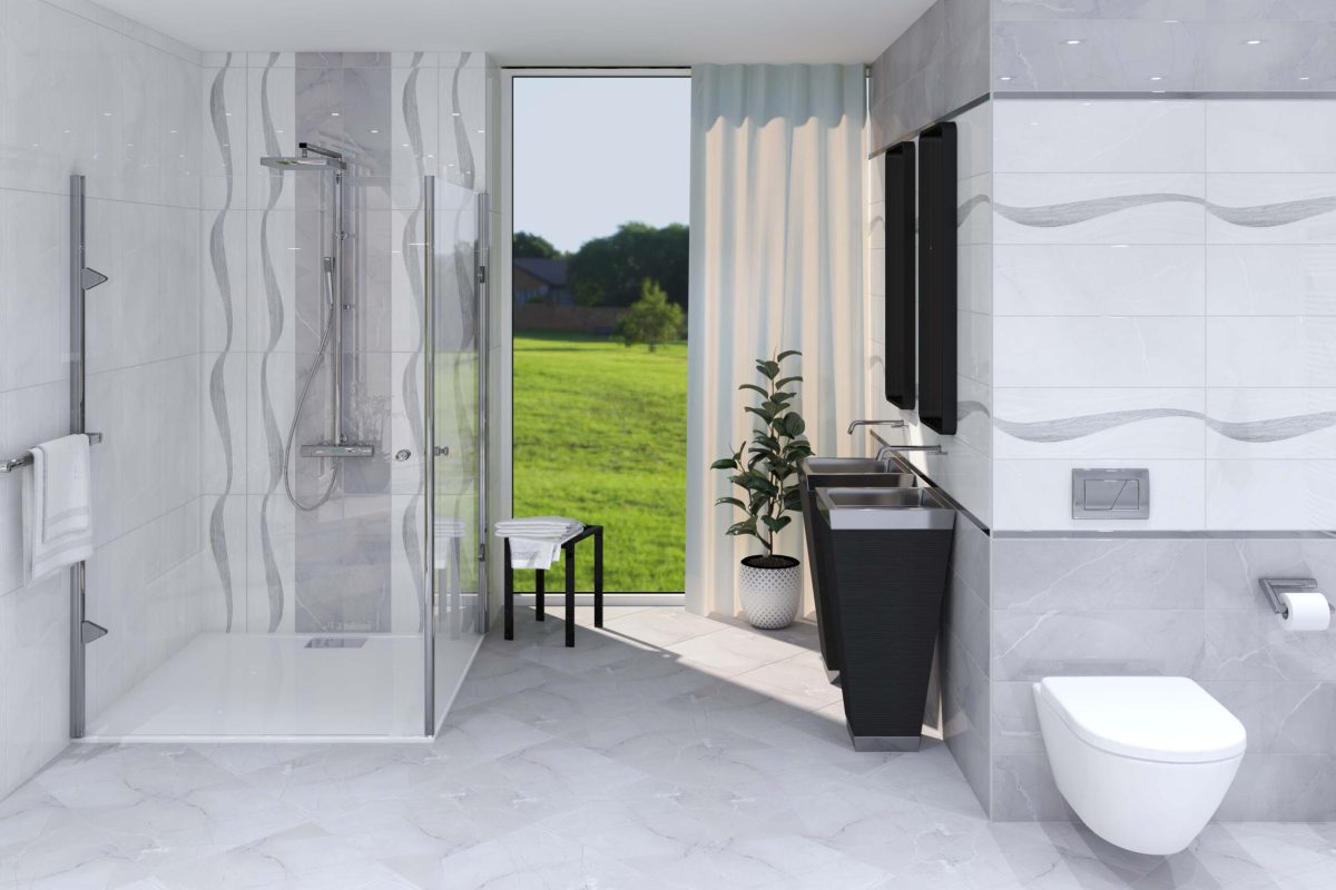 Gravel Gris 20x60 серия плочки за баня - Image 2