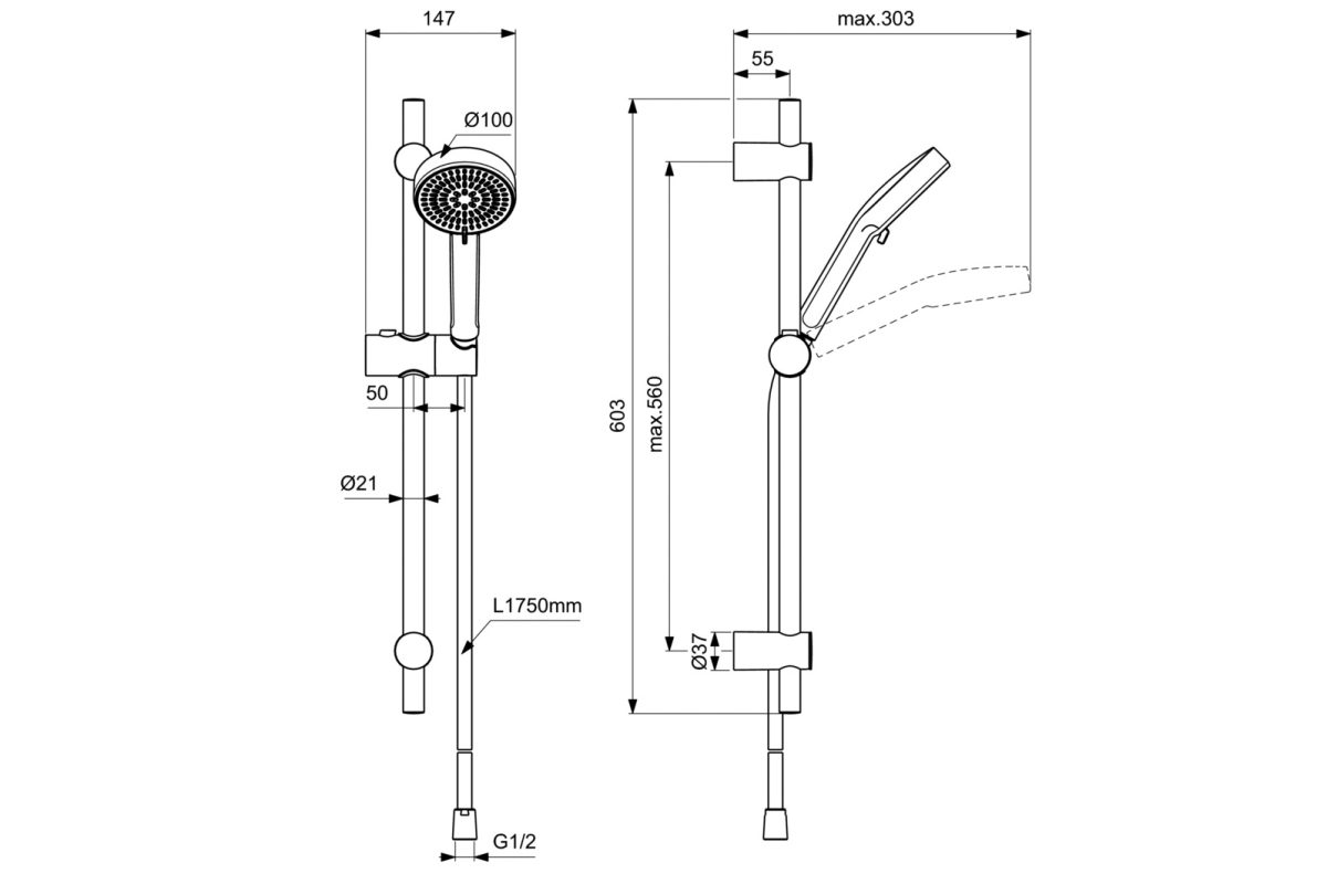 Тръбно окачване Idearain ALU+BD991AA - Image 2