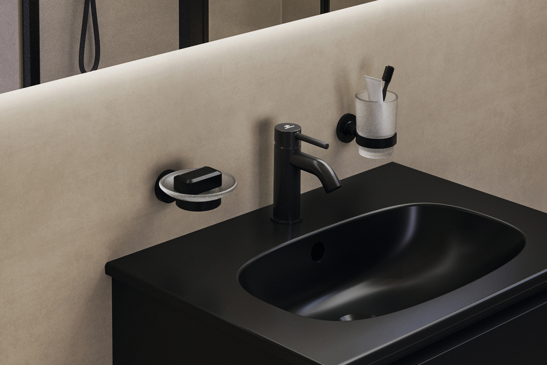 Стъклена чаша с държач IOM A9120AA - Image 2