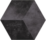 Дизайнерски плочки Kingsbury Grafito Hex 19.8x22.8 - Image 3