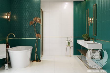 Green Mat 30x60 серия плочки за баня