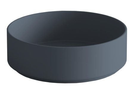 Мивка за плот Roll Cobalt Blue Matt  Ø36x12см