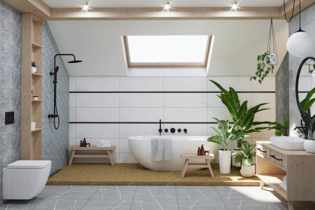 Madox Antracita 30x90 серия плочки за баня