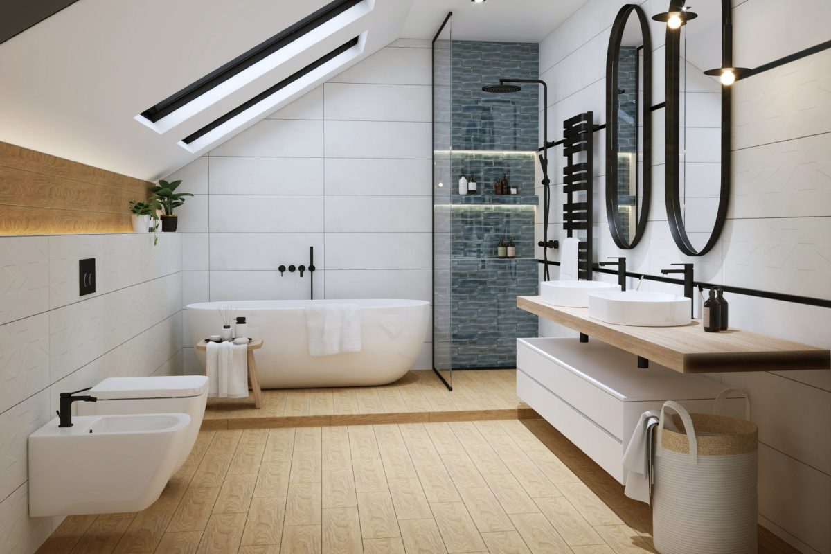 Madox Blanco 30x90 серия плочки за баня - Image 1