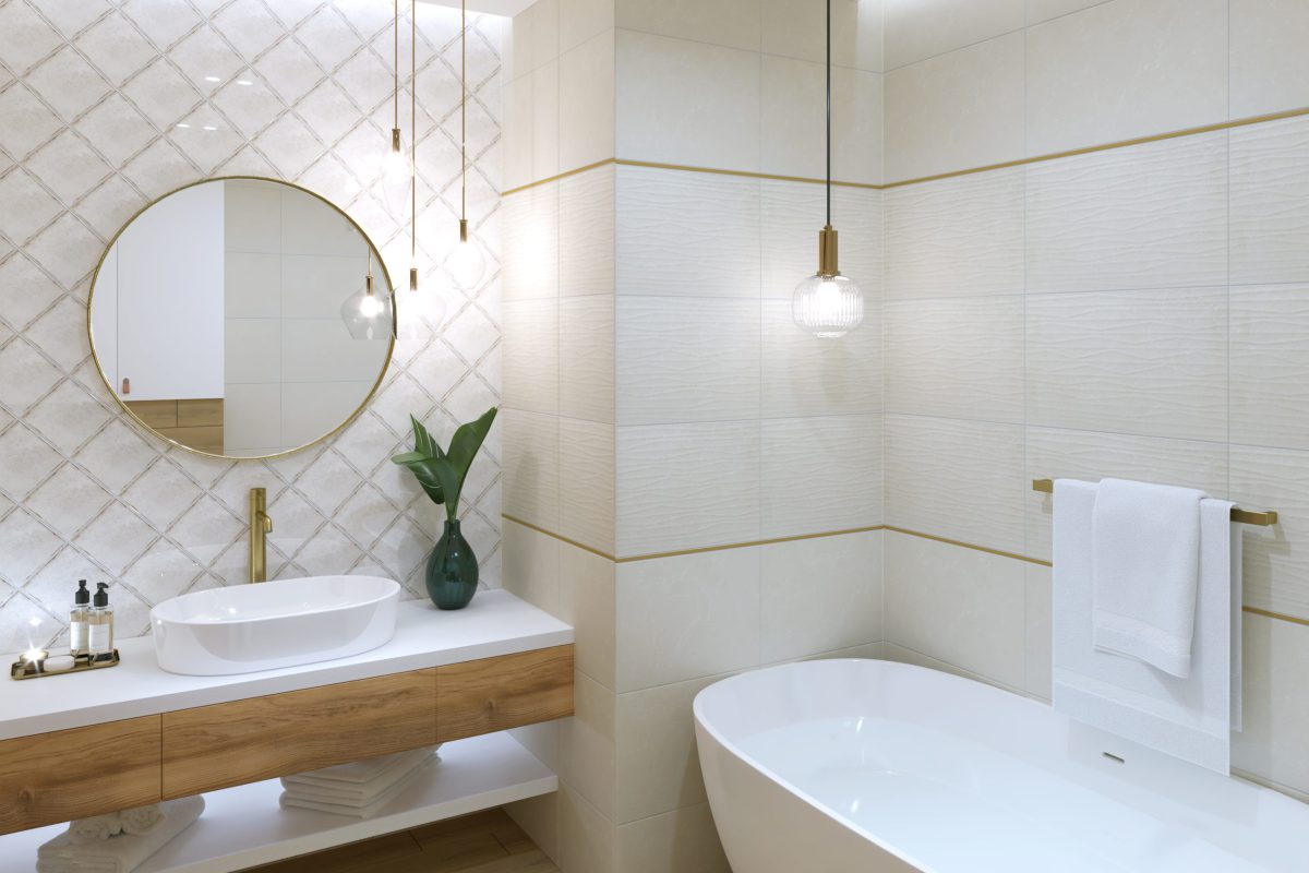 Apogeo Marfil 33.3x55 серия плочки за баня - Image 1