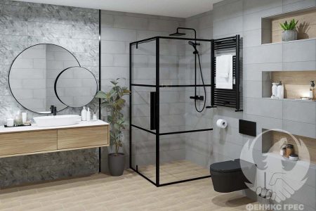 Materium Cenere 20x60 серия плочки за баня